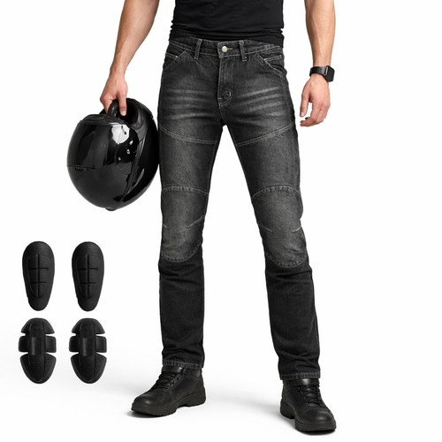 Aramid motorradjeans mit - motorradjeans,
