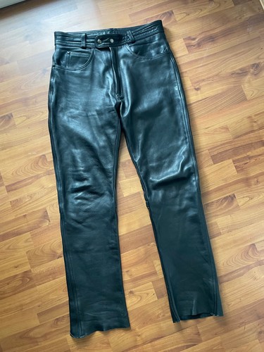Genuine leather biker - genuine, leather,