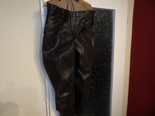 Breeches leder krad hose 40 - leder, 30-40