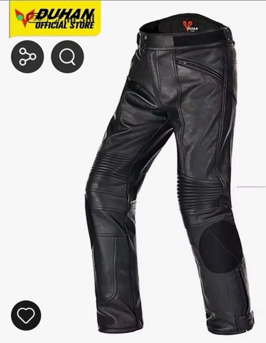 Duhan motorradhose aus leder - motorradhose,