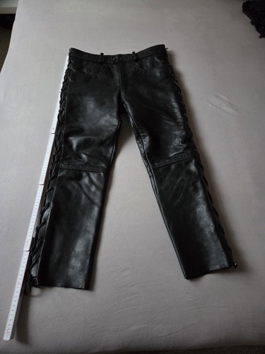 Herren echtleder motorradhose - herren,