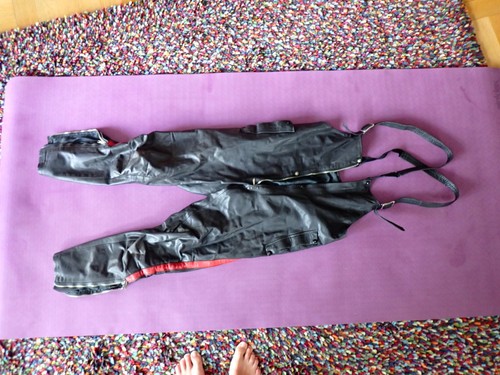 Schwarze motorradhose - schwarze,
