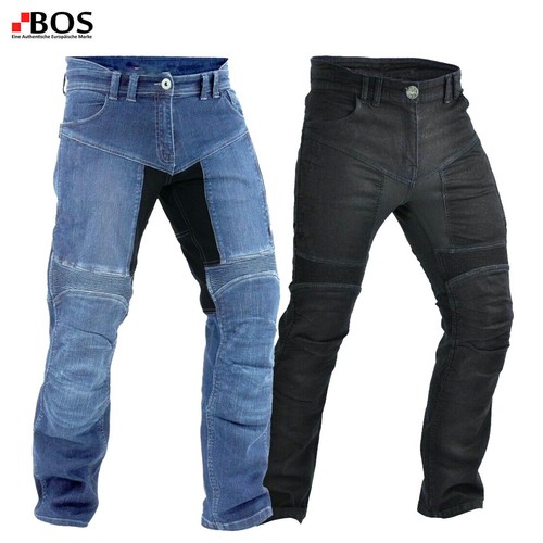 Herren motorrad jeans - herren, schwarz